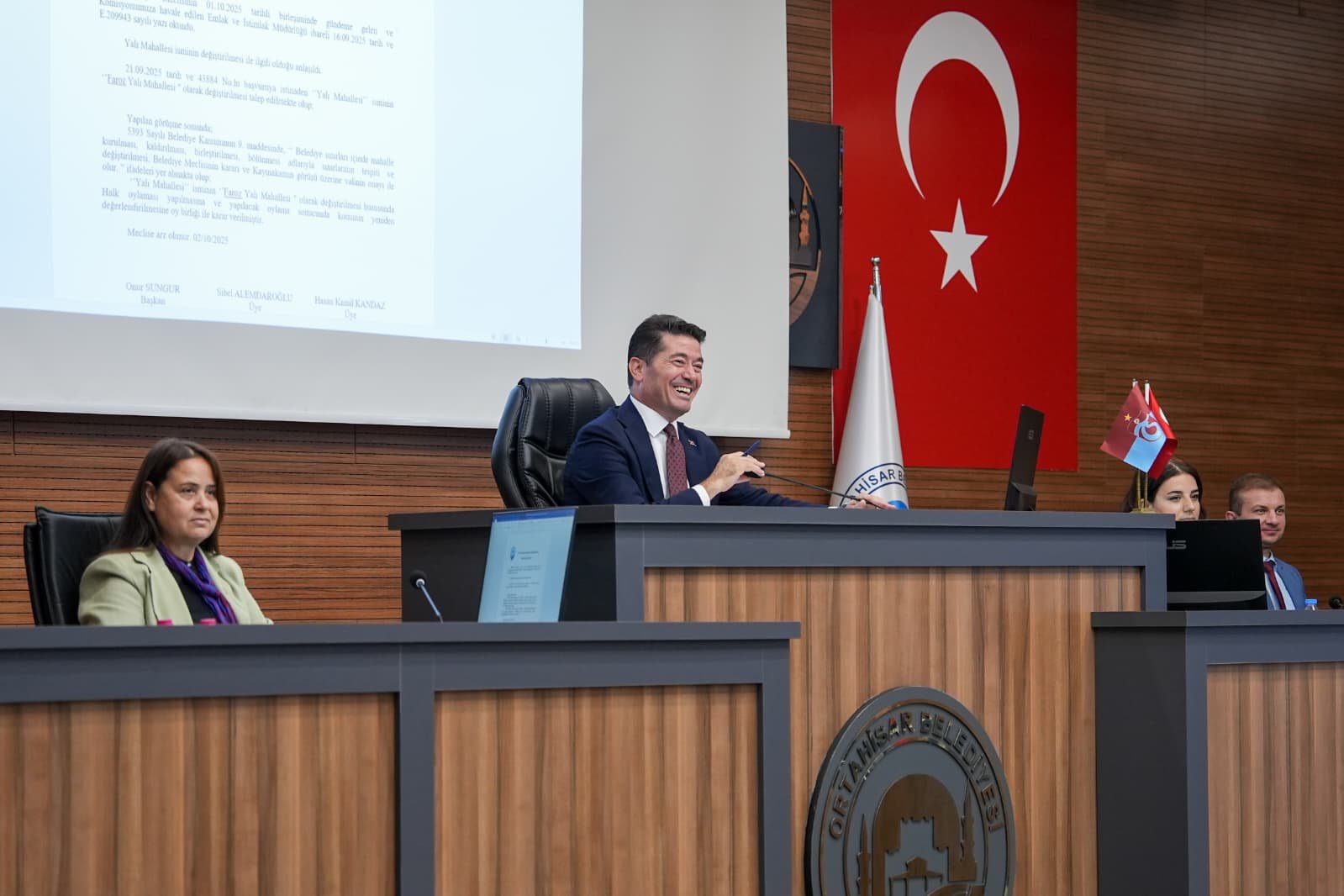 ORTAHİSAR BELEDİYESİNDE SOKAK İSİMLERİ DEĞİŞİKLİĞİ