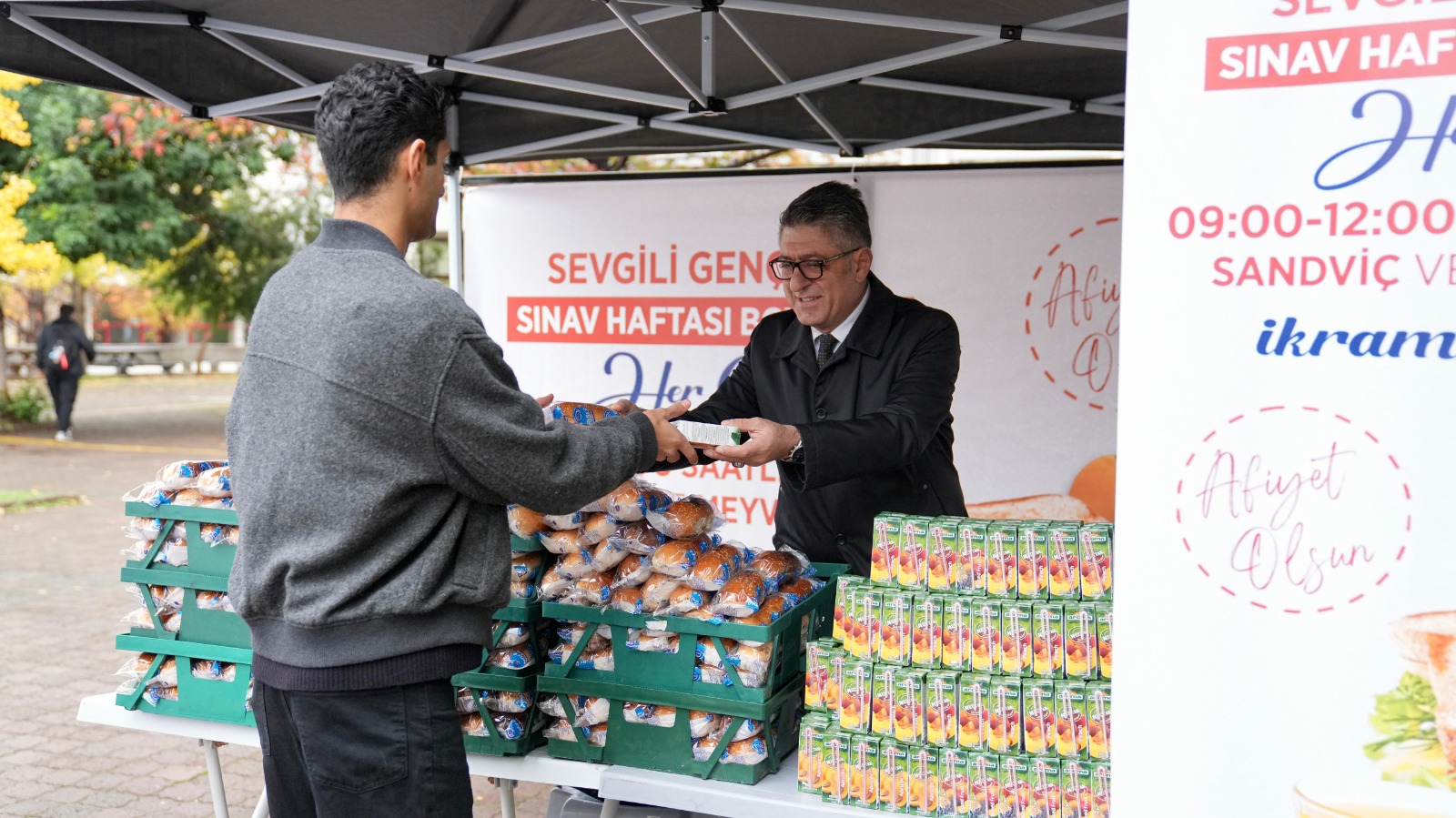 ORTAHİSAR BELEDİYESİ’NDEN SINAV HAFTASINDA ÖĞRENCİLERE DESTEK