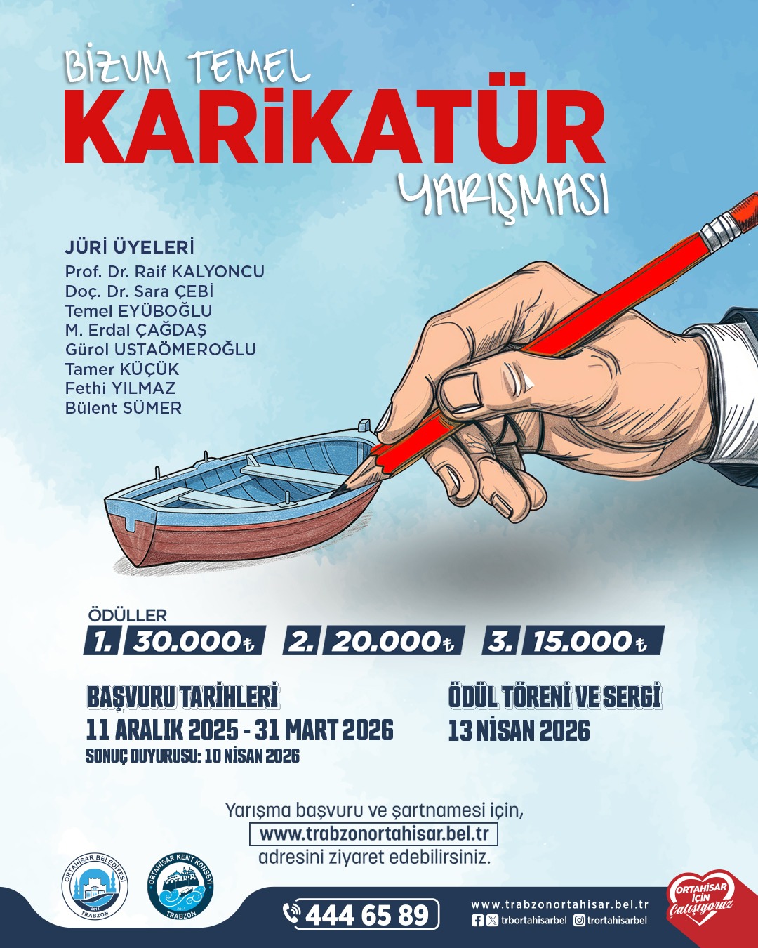 BİZUM TEMEL KARİKATÜR YARIŞMASI İÇİN BAŞVURULAR BAŞLADI