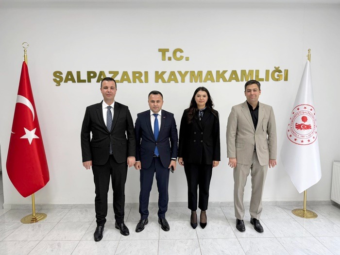 Büyükliman Kaymakamlarından Yerlikaya ya Hayırlı Olsun Ziyareti