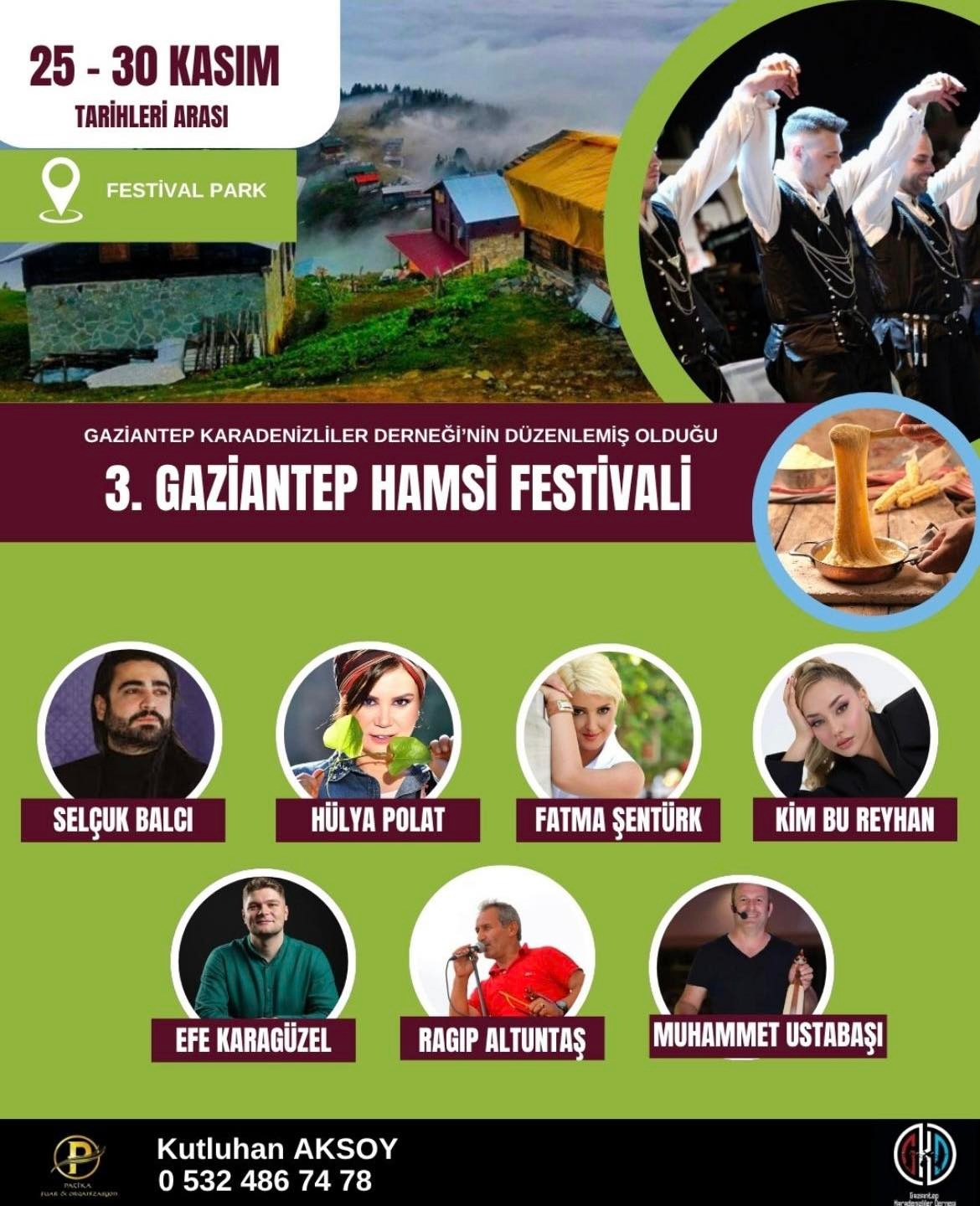 Gaziantep’te Karadeniz Fırtınası esti